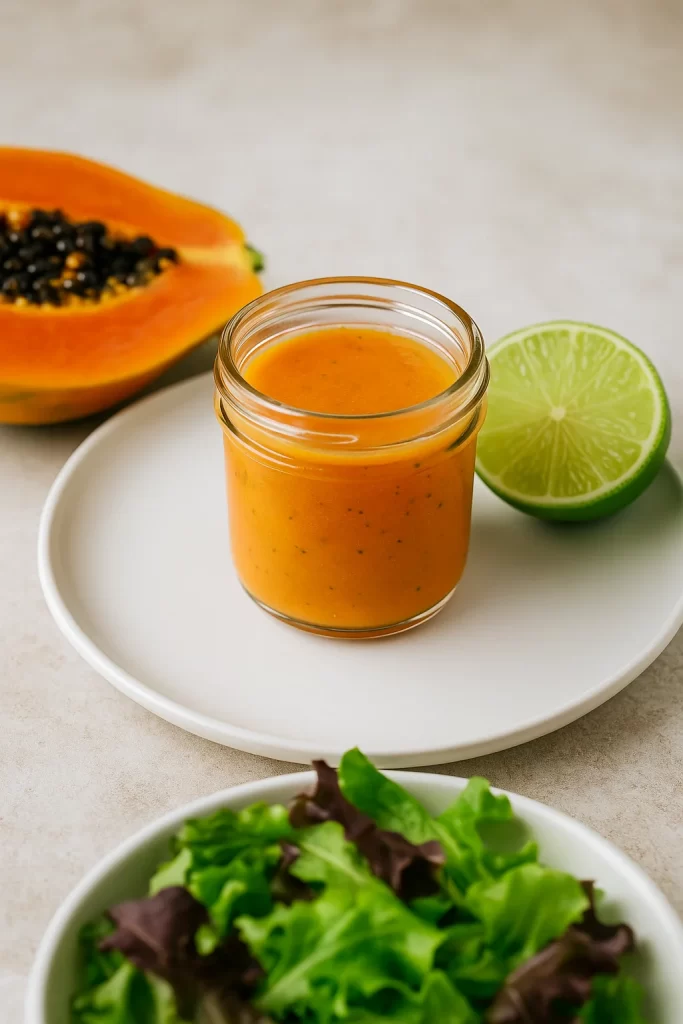 Molho de Mamão e Limão para Saladas - AGC Frutas®