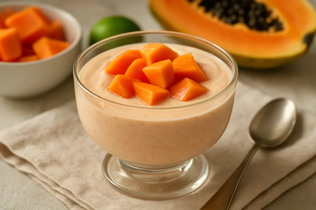 Creme Funcional de Mamão com Iogurte Natural - AGC Frutas®