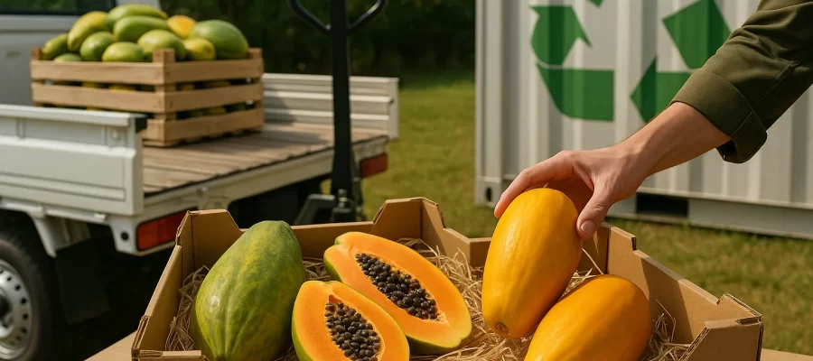 Logística Sustentável: Inovação Ecológica -AGC Frutas®