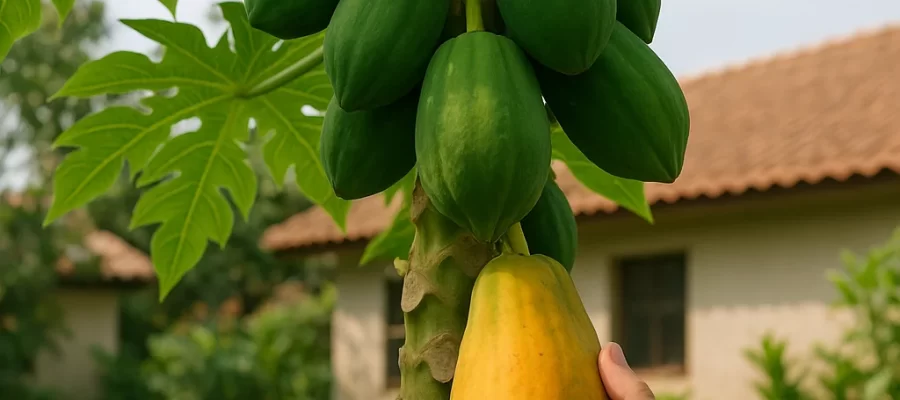 Plantar Mamão em Casa: Dicas para uma Colheita Farta - AGC Frutas®